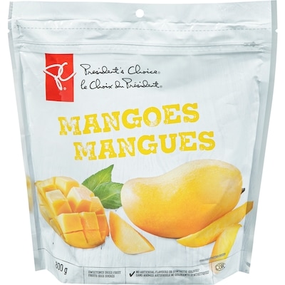 le Choix du Président Mangues sucrées séchées 800 g, 2,13 $/100g