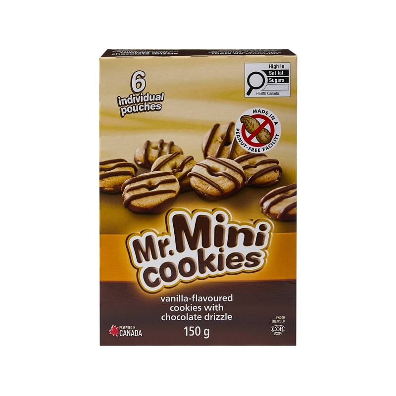 Vanilla Flavoured Mr. Mini Cookies