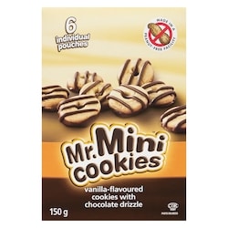 Mr. Cookies Mr. Mini Vanilla Flavoured Cookies with Chocolate