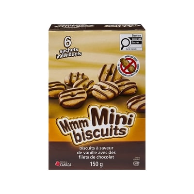 Mmm Mini biscuits à saveur de vanille