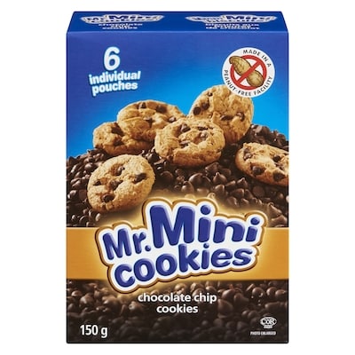 Mr. Cookies Mr Mini Cookies 150 g, $2.66/100g