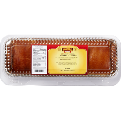 Montreal Kosher Cinnamon Strudel 500 g, $1.80/100g
