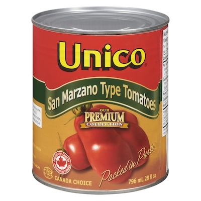Unico San Marzano Type Tomatoes 796 ml, $0.28/100ml