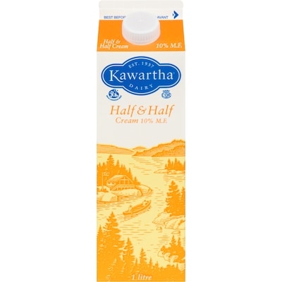 Kawartha 10% Cream 1 l, $0.45/100ml