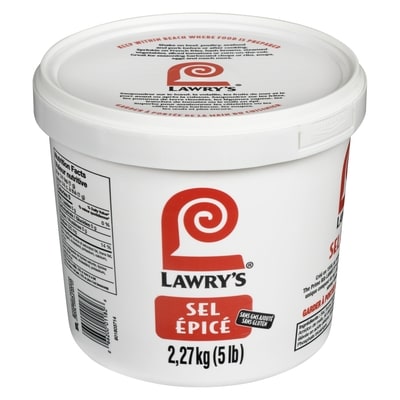 Lawry’s Sel Epicé 2 kg, 0,86 $/100g