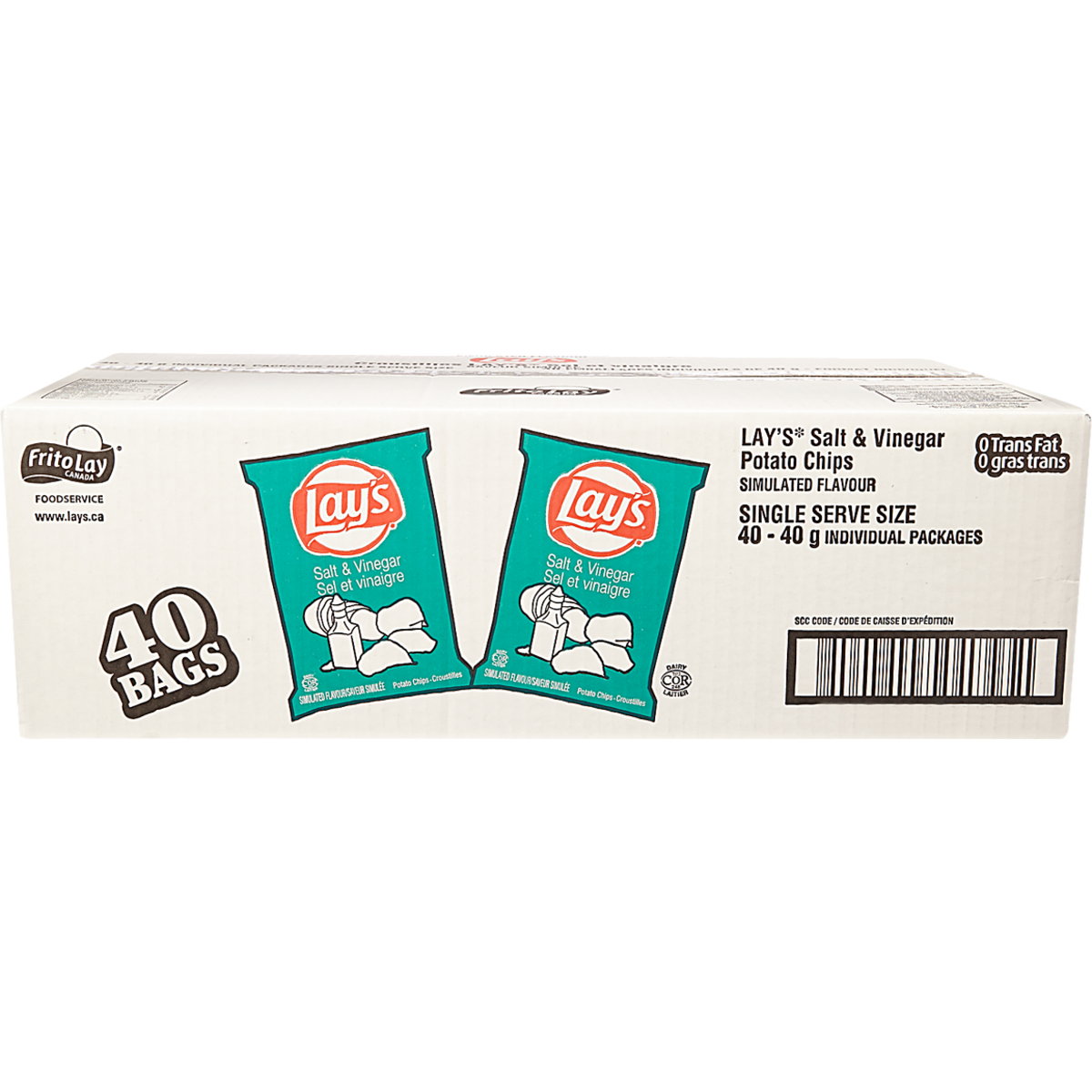 Lay's Potato Chips Salt & Vinegar