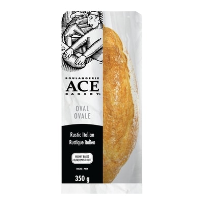 Boulangerie ACE Ovale rustique italien 350 g, 1,37 $/100g