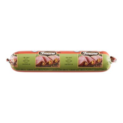 Imane Salami aux olives halal 450 g, 1,67 $/100g