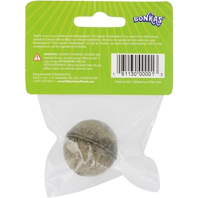 Jouet pour chat avec herbe à chat Jawbreakers