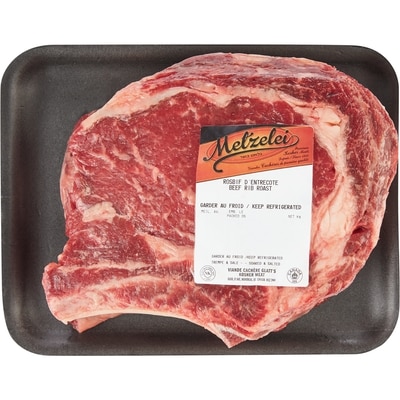 Continental Kosher Beef Rib Roast $68.32/1kg $31.00/1lb