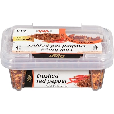 Dion Crushed Red Pepper 28 g, $9.96/100g