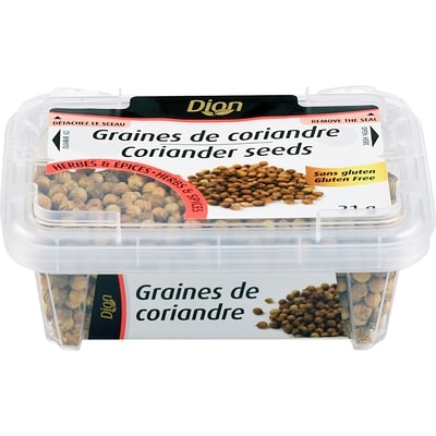 Dion Whole Coriander 21 g, $13.29/100g