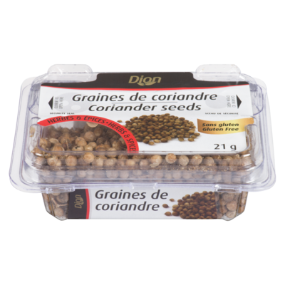 Dion Coriandre entière 21 g, 13,29 $/100g