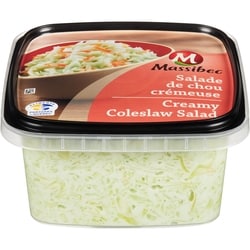 null Salade de Chou Crémeuse 908 g, 0,83 $/100g