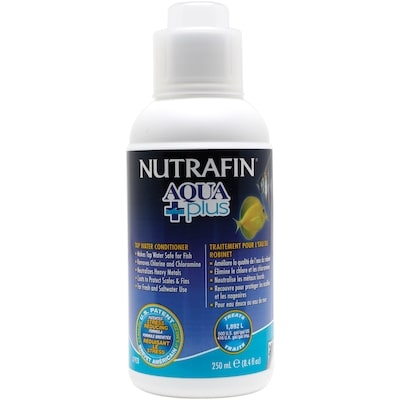 Nutrafin Aqua Plus Aquarium Treatment 250 ml, $4.80/100ml