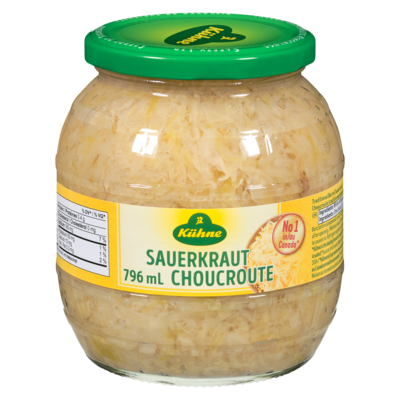 Kuhne Sauerkraut 796 ml, $0.57/100ml