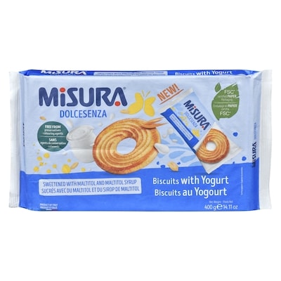 Misura Oat & Yogurt Biscuits 400 g, $1.45/100g