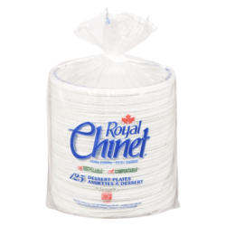 Royal Chinet Assiette à dessert Royal Chinet de 6,75 po 1 ea, 0,16 $/1ch