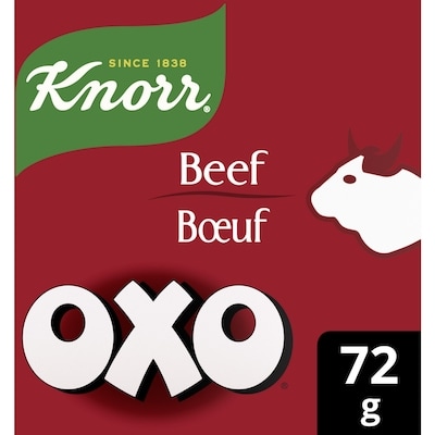 Knorr Sachets de Bouillon pour une saveur  Bœuf 72 g, 5,54 $/100g