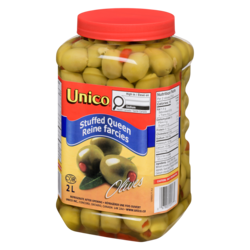 Unico Stuffed Queen Olives, Club Pack - 2 l | Wholesale Club