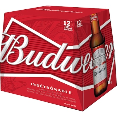 Budweiser Beer (ID required at pick-up) 12x341.0 ml, $0.58/100ml