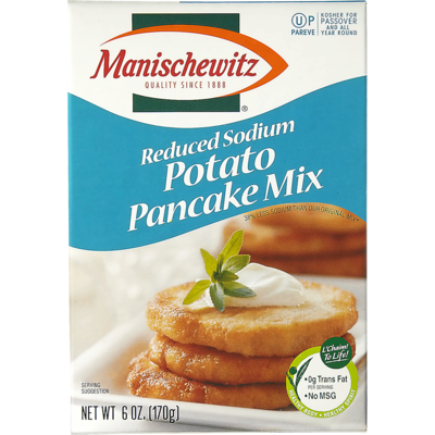 Manischewitz Reduced Sodium Potato Pancake Mix 170 g, $3.70/100g