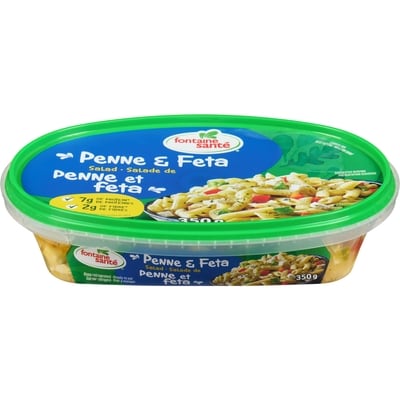 Fontaine Santé Salade de penne à la feta 350 g, 1,65 $/100g