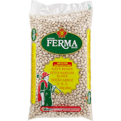 Ferma Navy Beans 750 g, $0.60/100g