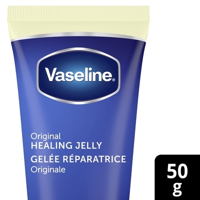 Vaseline Gelée de pétrole pour peaux sèches et sensibles Vaseline Healing Jelly Originale hypoallergénique 50 g, 7,58 $/100g