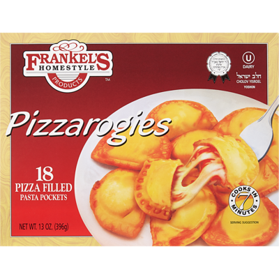 Frankels Frankel Pizza Pierogies 396 g, $2.65/100g