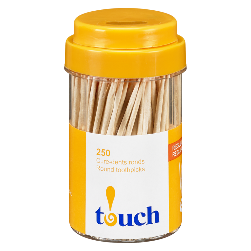 Natural Toothpicks Jar