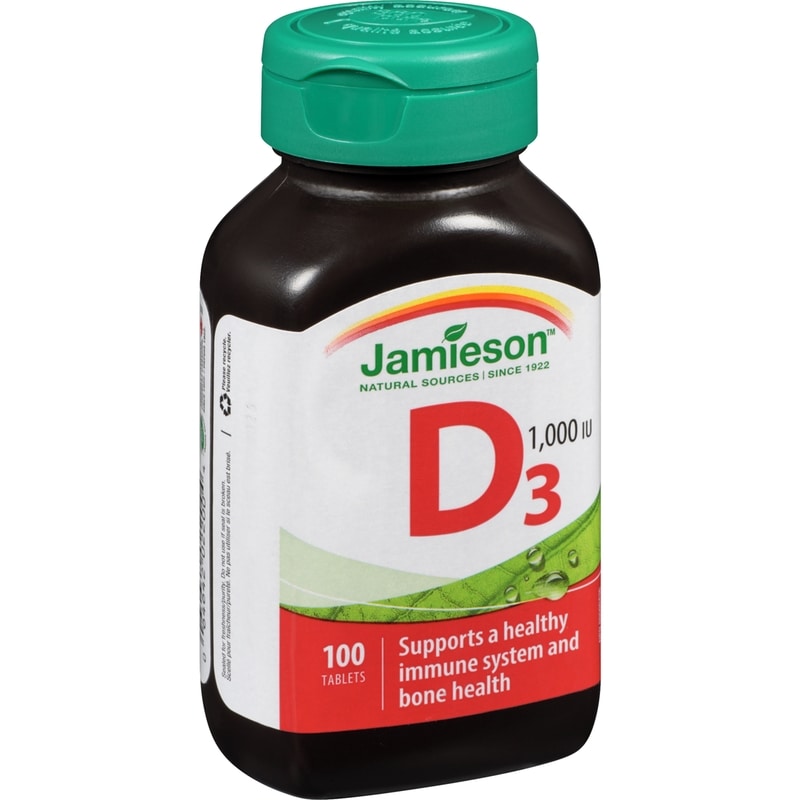 Premium Vitamin D 1,000 IU Tablets