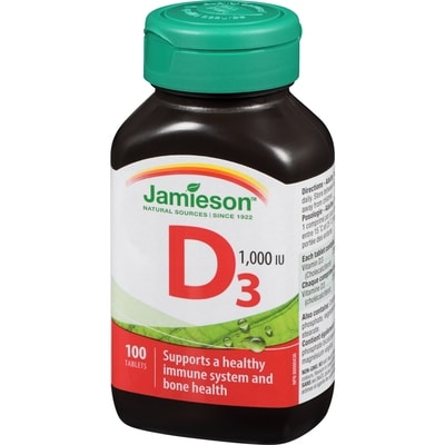Premium Vitamin D 1,000 IU Tablets
