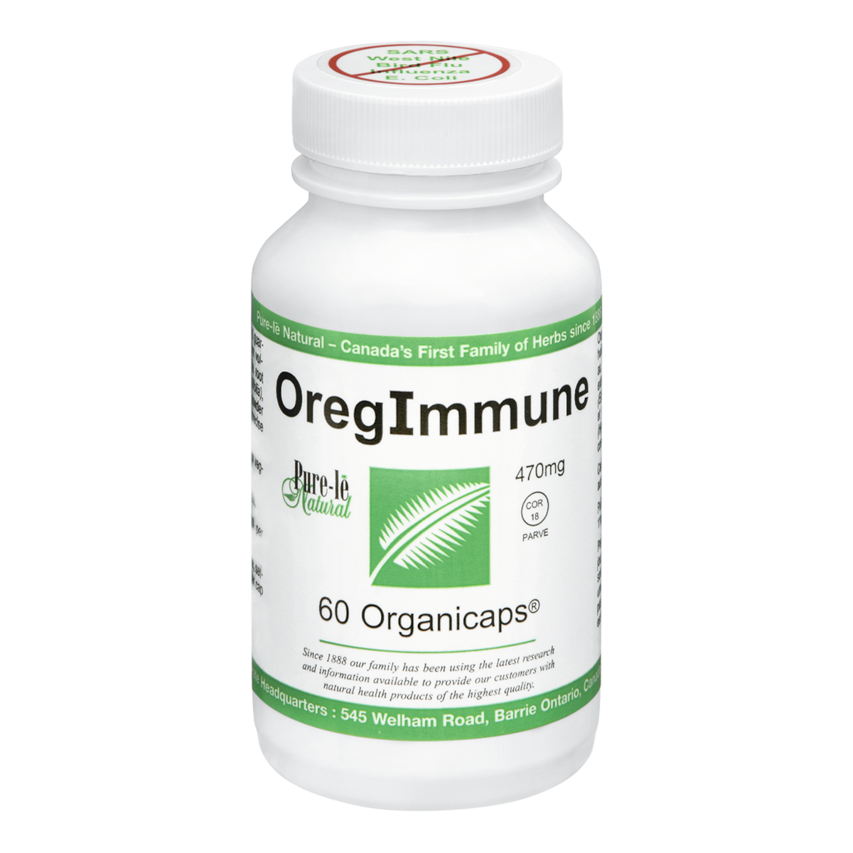Pure Le Natural OregImmune 60 ea, $0.58/1ea