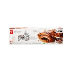 le Choix du Président Côtes de dos de porc Stampede fumé 680 g, 2,21 $/100g