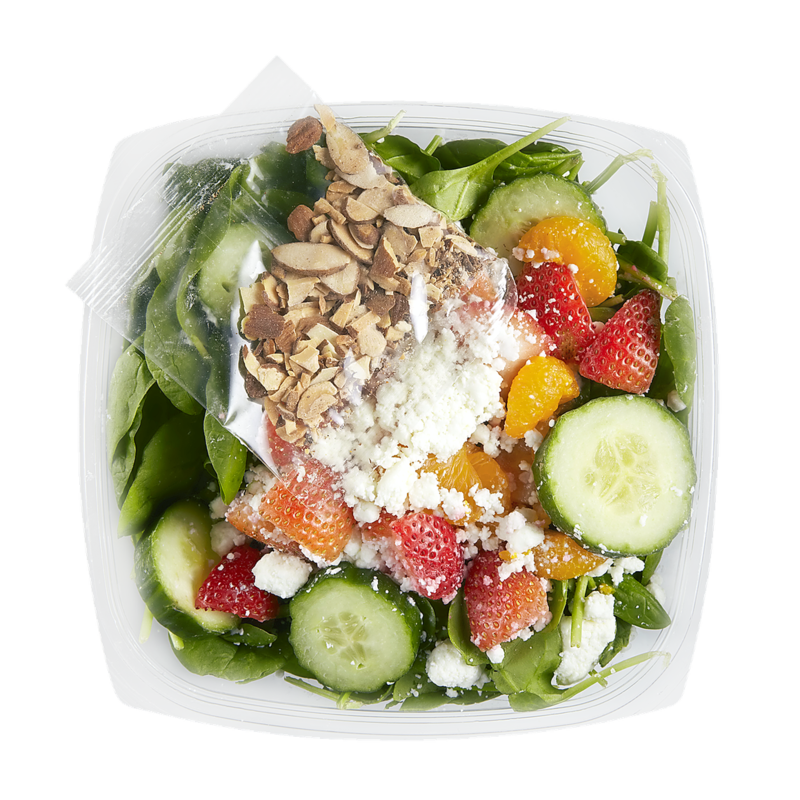 Spinach Salad with Goat Cheese, Small