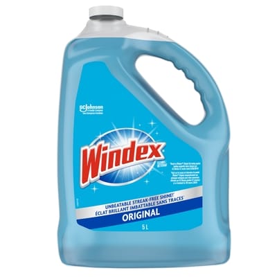 Windex Original Glass and Window Cleaner Refill 5 l, $0.34/100ml