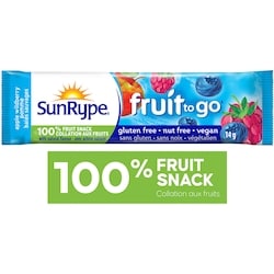 SunRype Fruit To Go Apple Wildberry 100% Fruit Snack 14 g, $4.21/100g