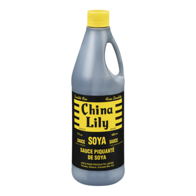 China Lily Sauce soya 483 ml, 0,78 $/100ml