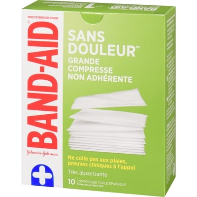 Compresses non adhésives First Aid