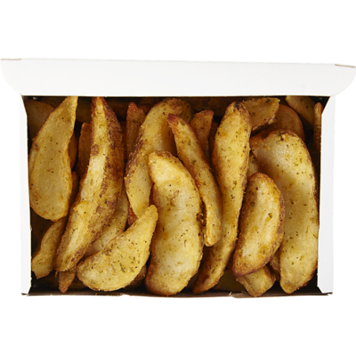 null Spiced Potato Wedges, Medium  (After 11am) 400 g, $1.25/100g