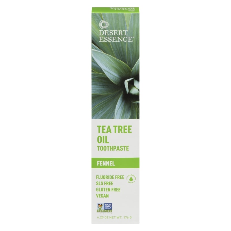 Tea Tree Oil Toothpaste, Fennel