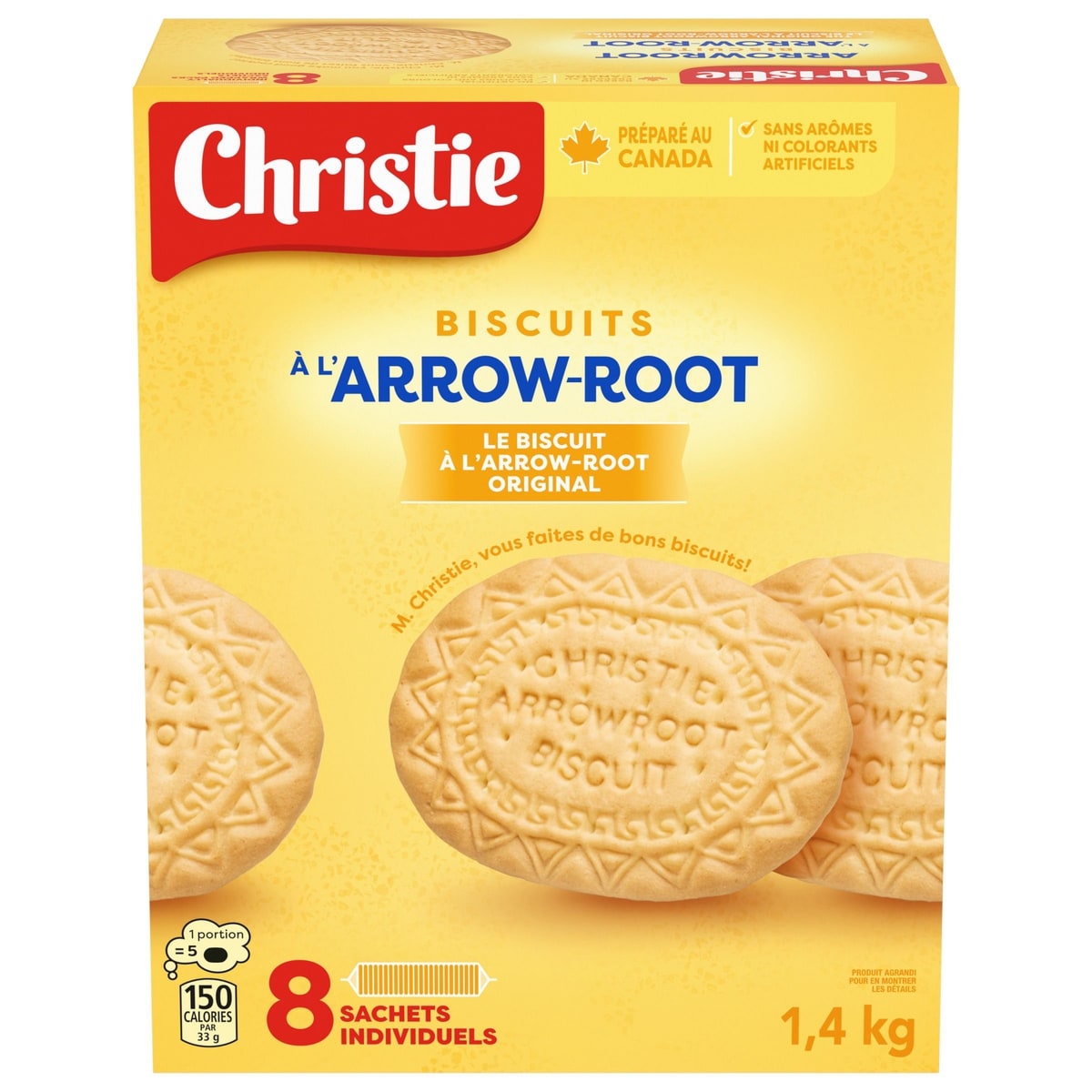 Christie Biscuits 1.4 kg, 1,29 $/100g