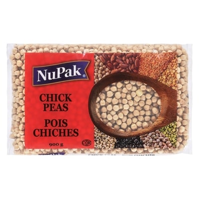 Nupak Chick Peas 900 g, $0.53/100g