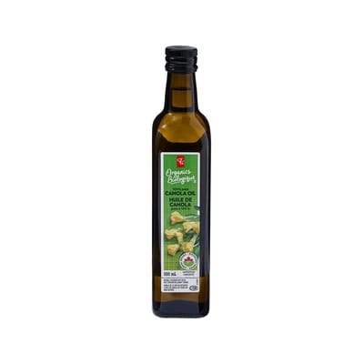 PC Organics Organic Canola Oil 500 ml, $1.80/100ml