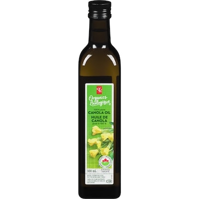 PC Biologique Huile De Canola 500 ml, 2,00 $/100ml