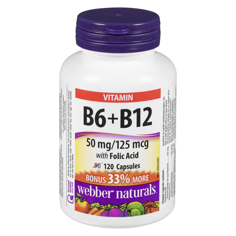 Vitamin B6 & B12 with Folic Acid