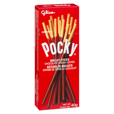 Bâtons enrobés de chocolat Pocky