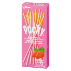 Glico Pocky, Strawberry Cream - 33 g | Fortinos