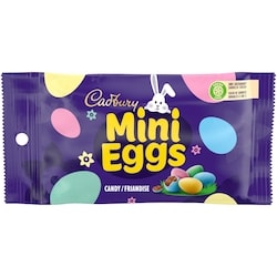 Friandises Mini Eggs pour Pâques, gâterie classique en bouchées qui apporte de la joie